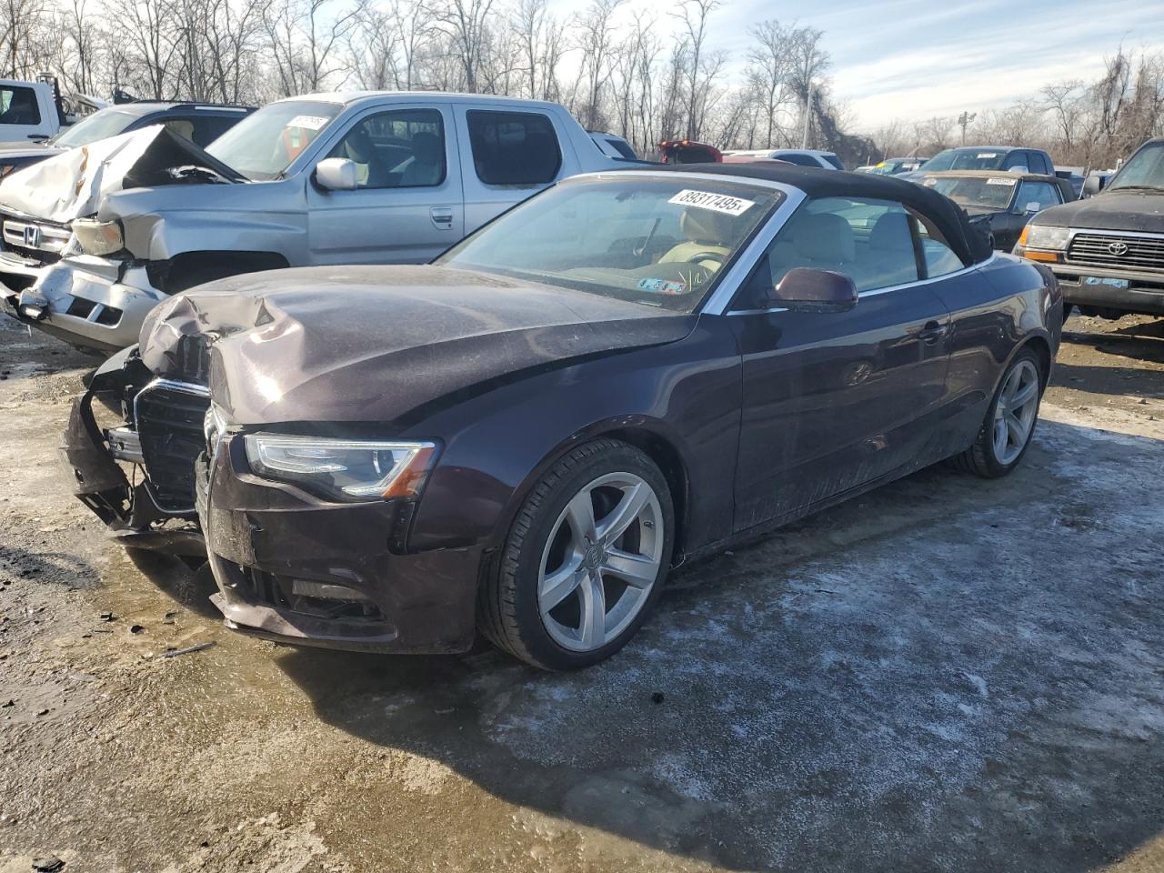 2014 Audi A5 VIN WAULFAFH6EN003023