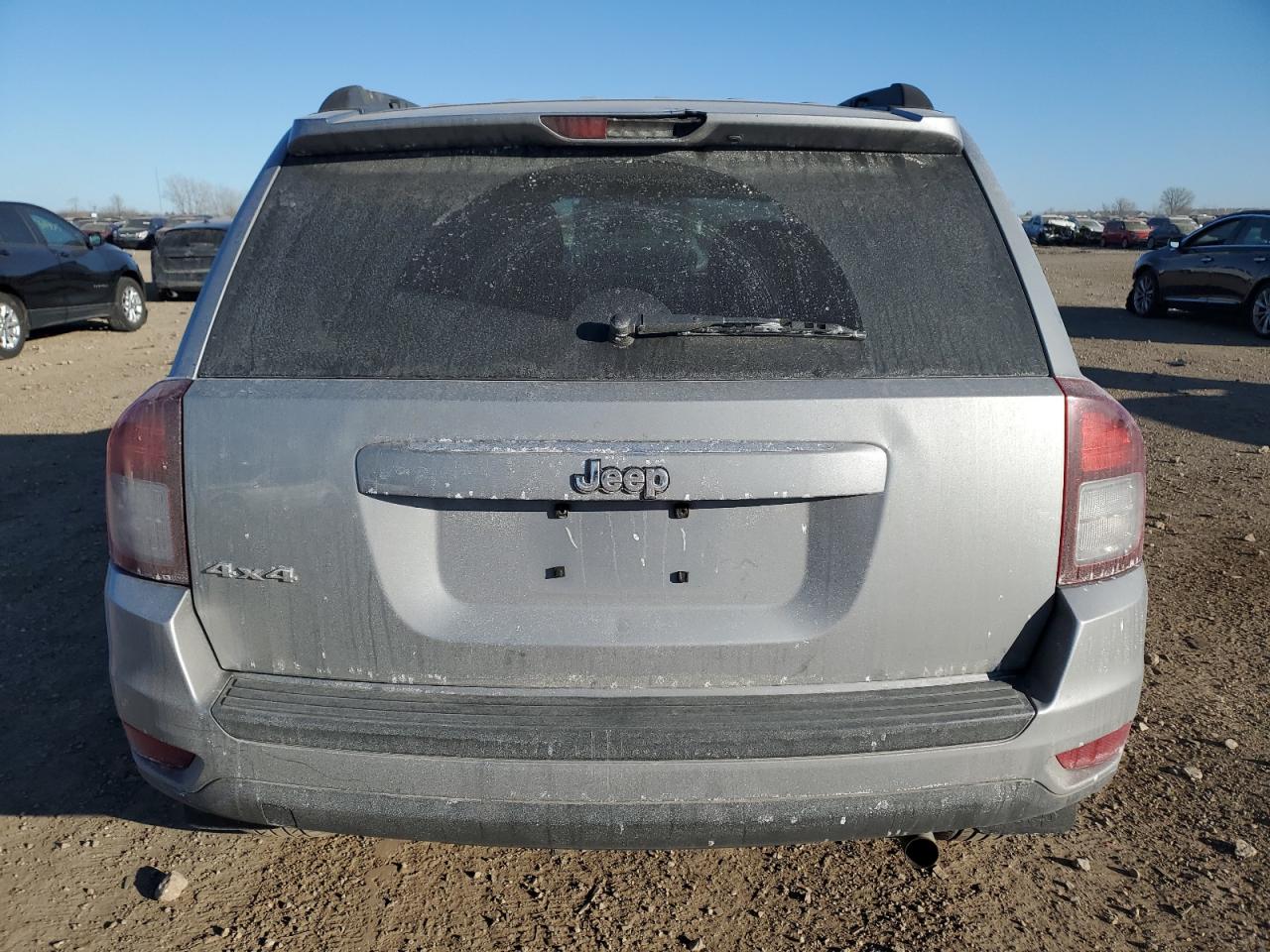 2015 Jeep Compass VIN 1C4NJDBB5FD283098 Copart auction photo, front end / mechanical damage thumbnail 6