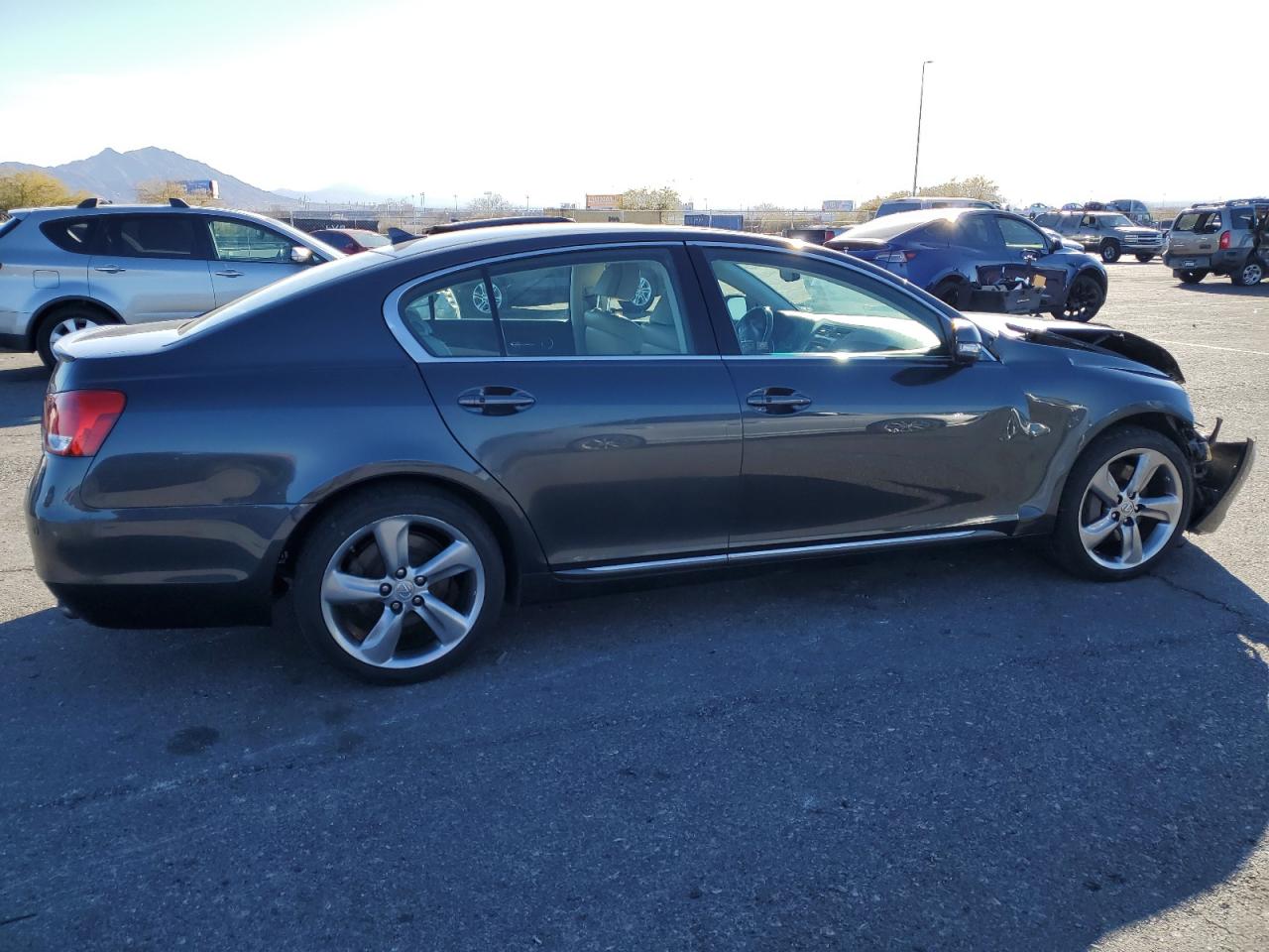 2008 Lexus GS VIN JTHBL96S585001851 Copart auction photo, front end damage thumbnail 3