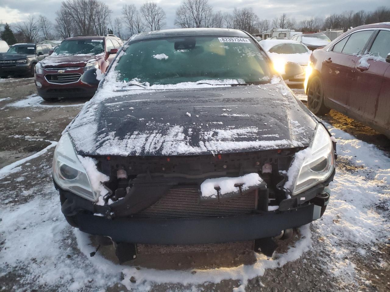 2016 Buick Regal VIN 2G4GS5GX4G9108352 Copart auction photo, front end / side damage thumbnail 5