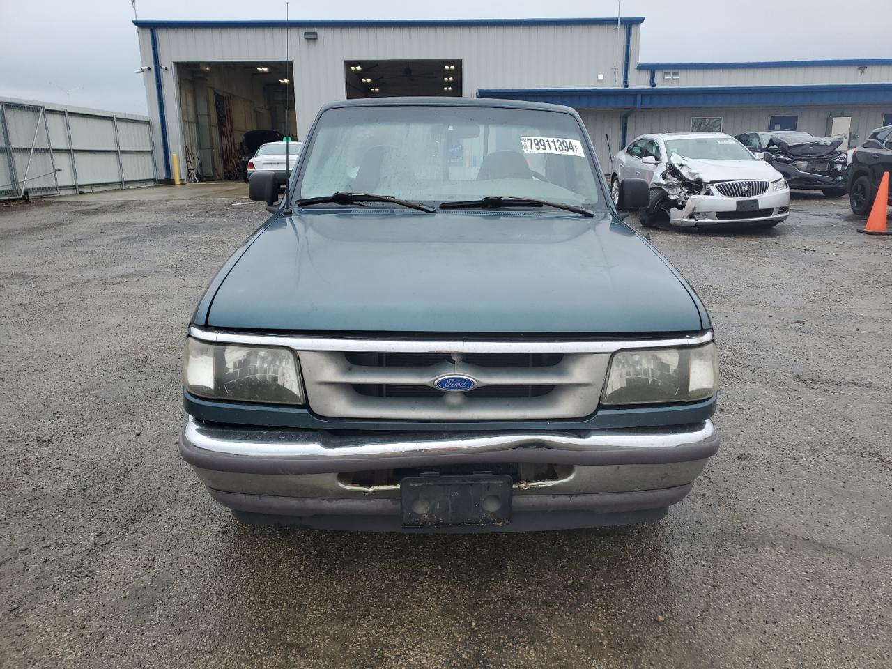 1996 Ford Ranger VIN 1FTCR10A9TUB74423 Copart auction photo, front end damage thumbnail 5