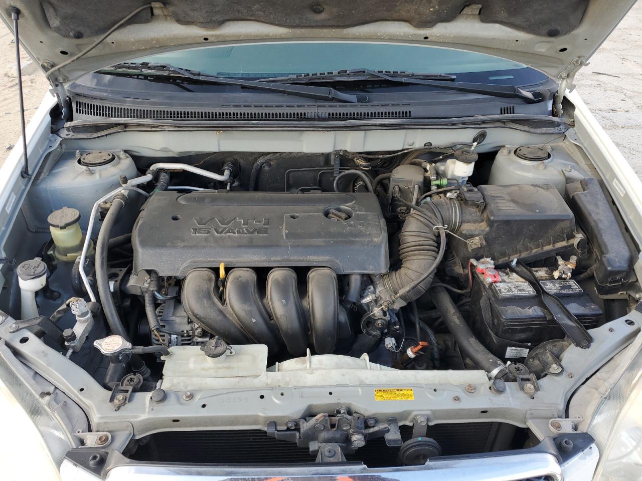 2004 Toyota Corolla VIN 1NXBR32E04Z286483 Copart auction photo, rear end damage thumbnail 13