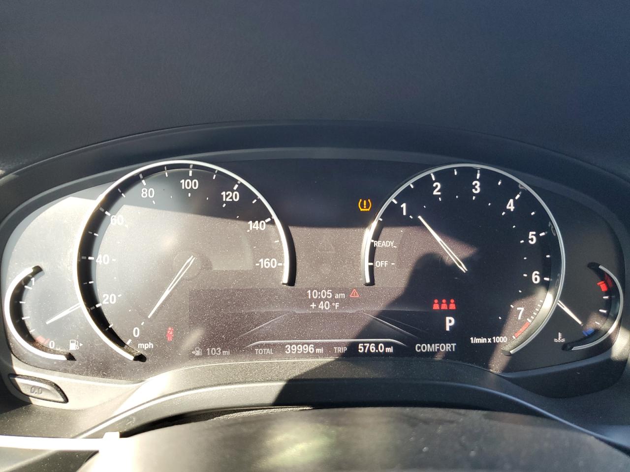 2019 BMW X3 VIN 5UXTR7C5XKLF32300 Copart auction photo, rear end damage thumbnail 9