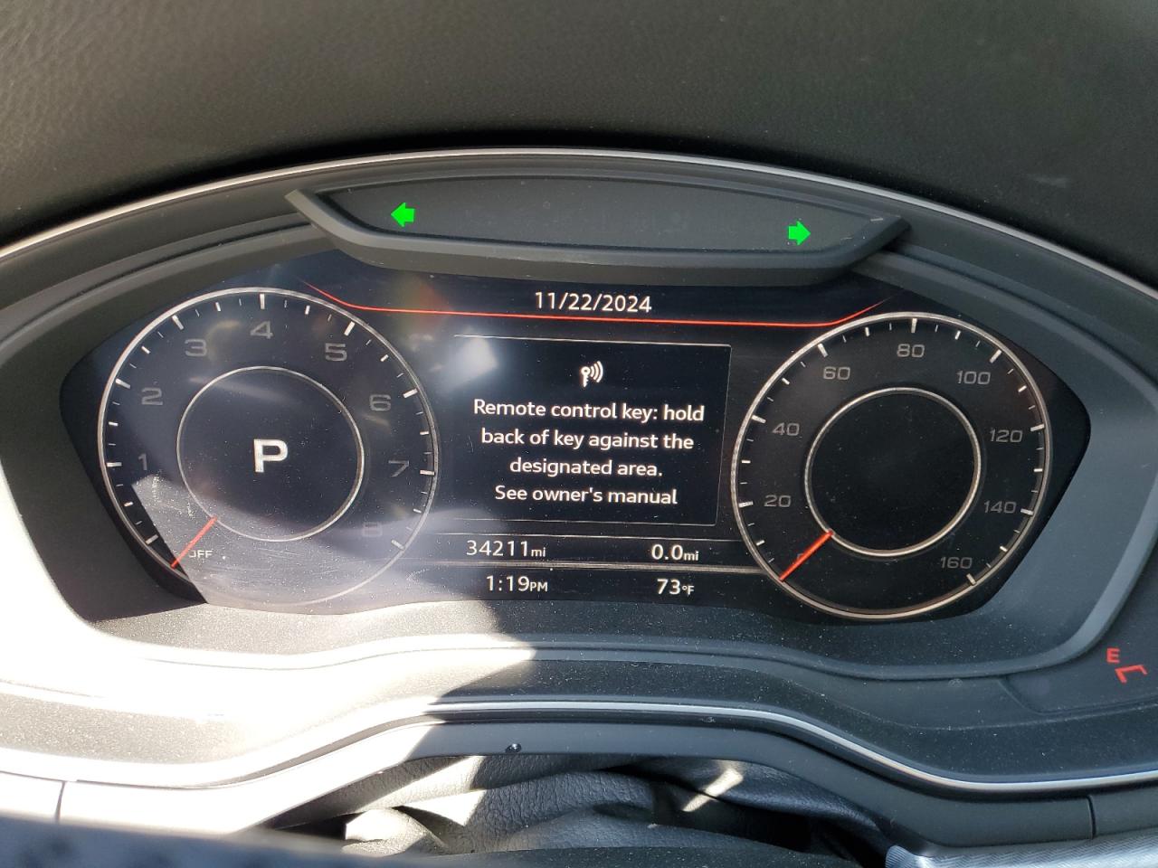 2019 Audi A5 VIN WAUTNAF59KA079525 Copart auction photo, front end damage thumbnail 9