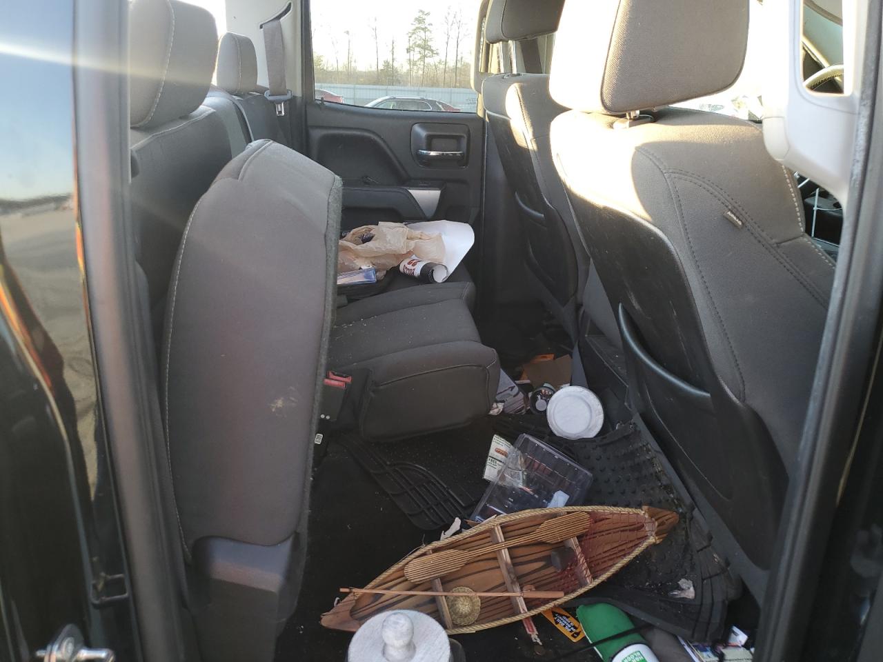 2015 Chevrolet Silverado VIN 1GCVKREH7FZ258474 Copart auction photo, top/roof / side damage thumbnail 10