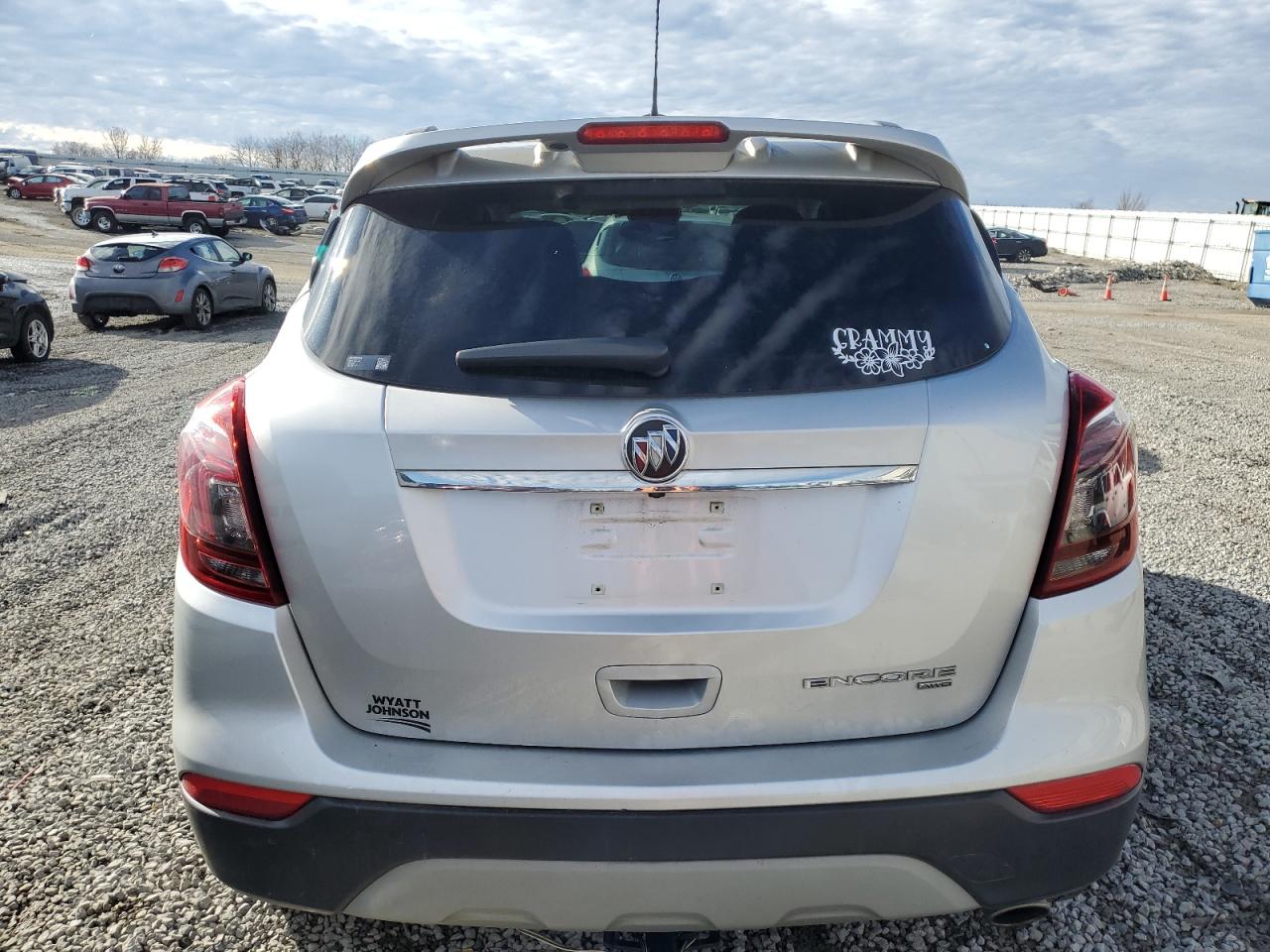 2019 Buick Encore VIN KL4CJ2SB1KB806693 Copart auction photo, front end damage thumbnail 6