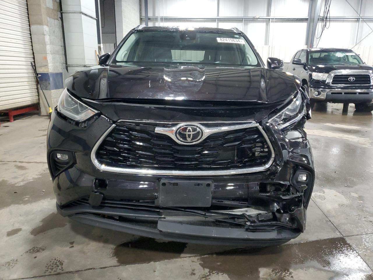 2021 Toyota Highlander VIN 5TDDZRBH1MS106488 Copart auction photo, front end damage thumbnail 5