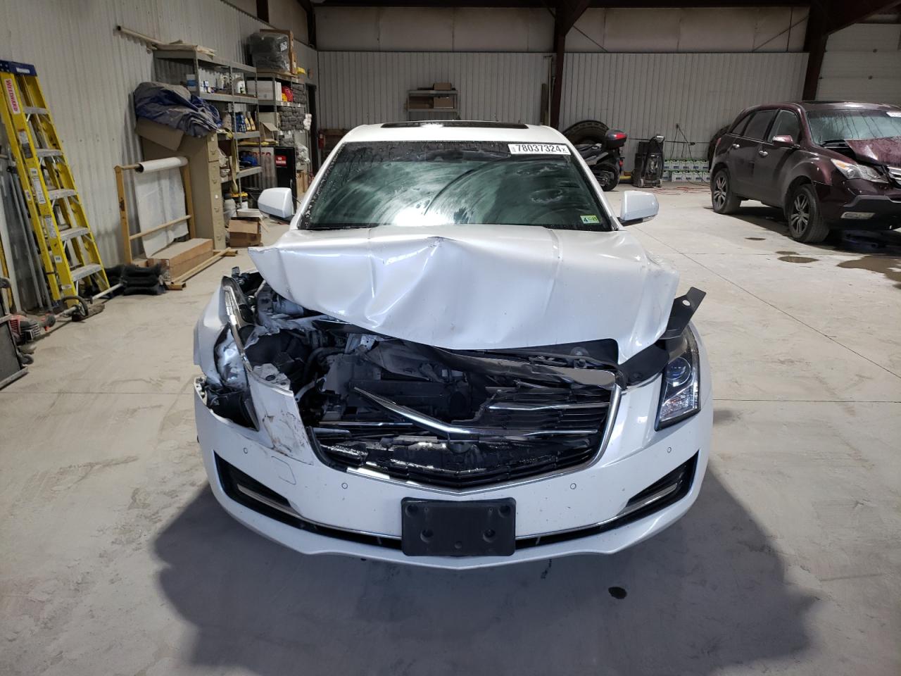 2018 Cadillac ATS VIN 1G6AF5SX7J0173643 Copart auction photo, front end damage thumbnail 5