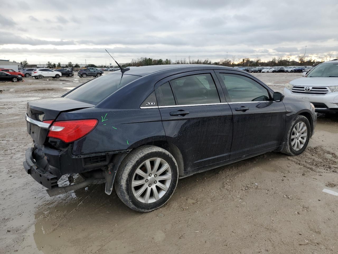 2011 Chrysler 200 VIN 1C3BC1FG0BN503354 Copart auction photo, rear end damage thumbnail 3