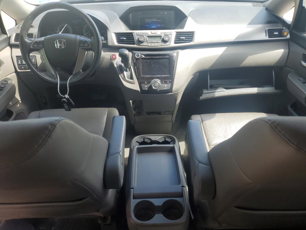 2016 Honda Odyssey VIN 5FNRL5H64GB152640 Copart auction photo, side damage thumbnail 8