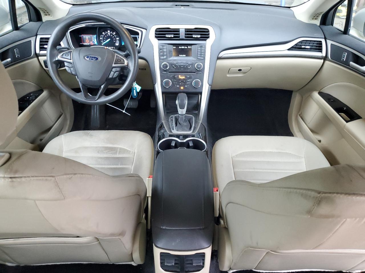 2015 Ford Fusion VIN 3FA6P0LU9FR203438 Copart auction photo, side / rear end damage thumbnail 8
