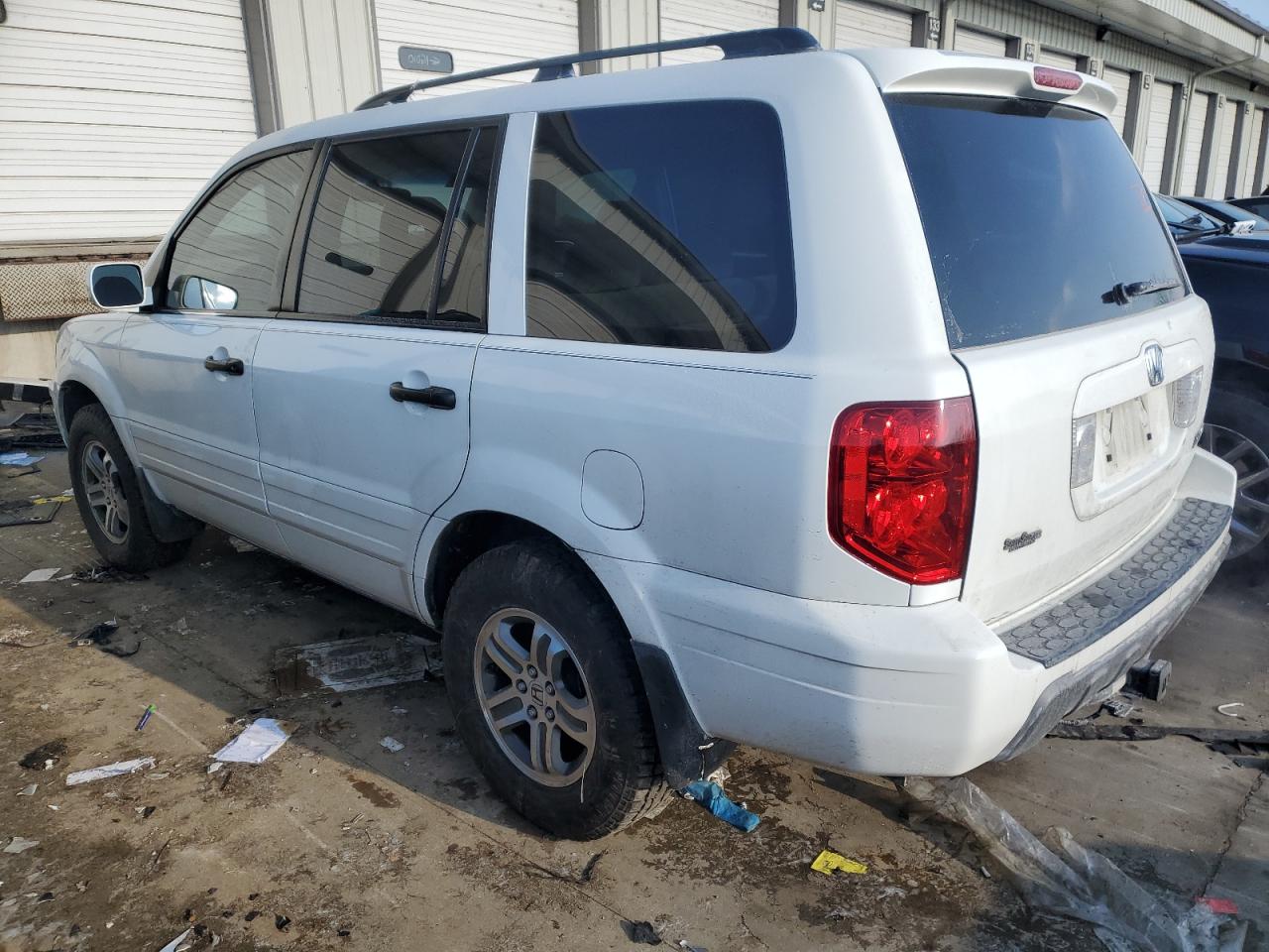 2005 Honda Pilot VIN 5FNYF18445B059561 Copart auction photo, front end damage thumbnail 2
