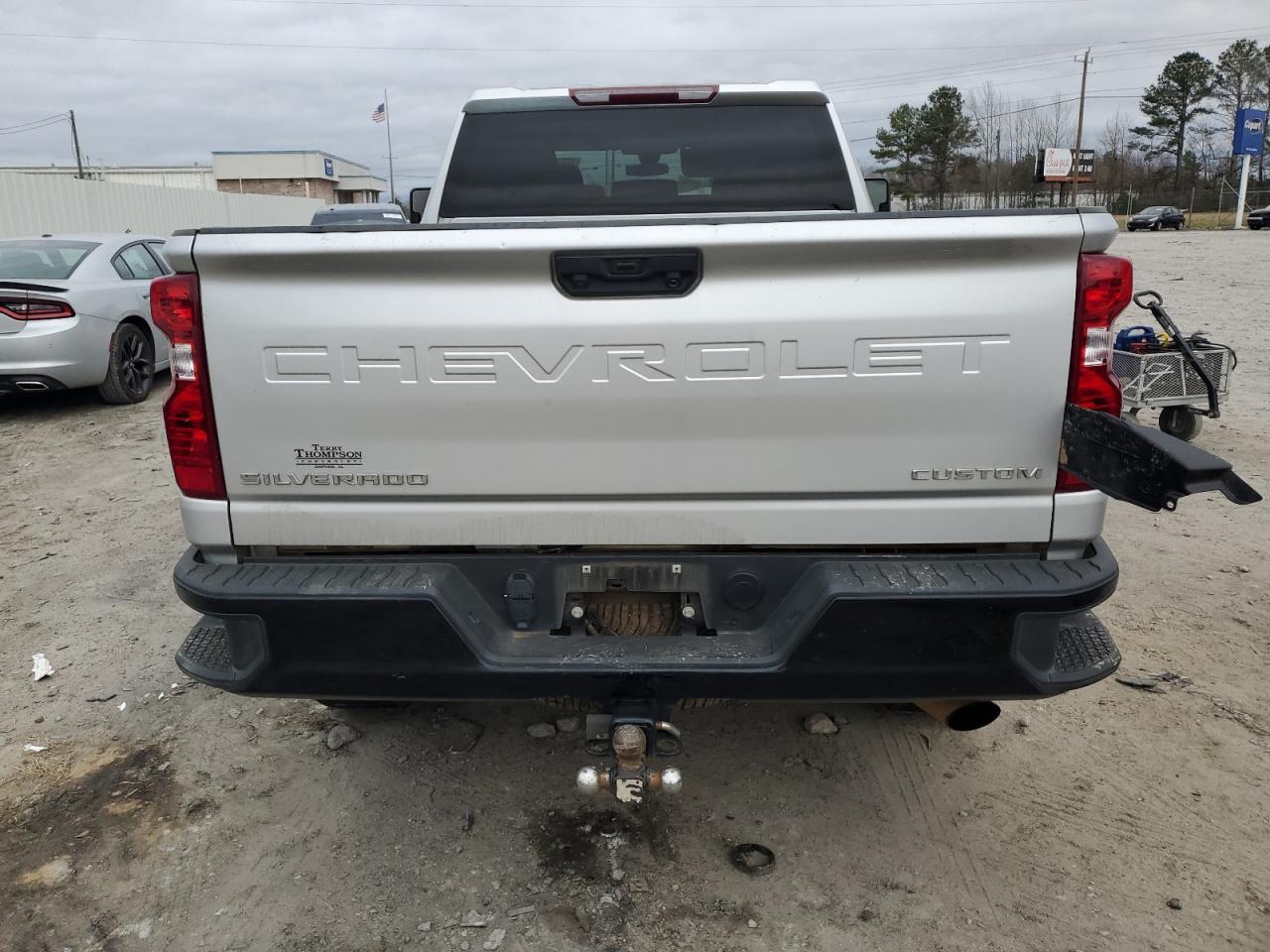 2022 Chevrolet Silverado VIN 2GC4YME79N1209353 Copart auction photo, front end damage thumbnail 6