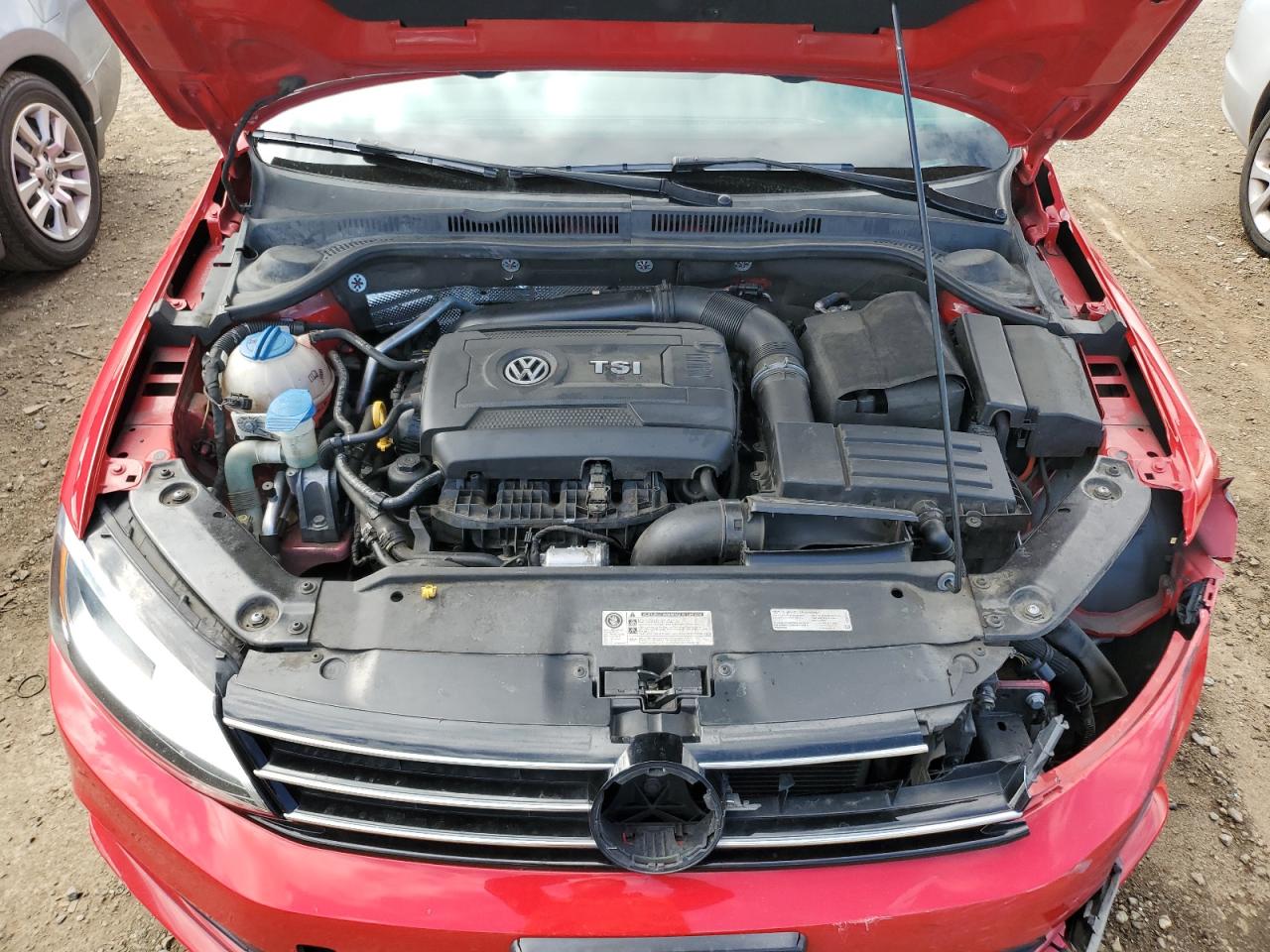 2015 Volkswagen Jetta VIN 3VWD17AJ6FM289225 Copart auction photo, front end damage thumbnail 11
