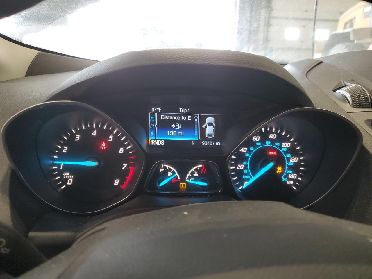 2015 Ford Escape VIN 1FMCU9G93FUB80050 Copart auction photo, front end damage thumbnail 9
