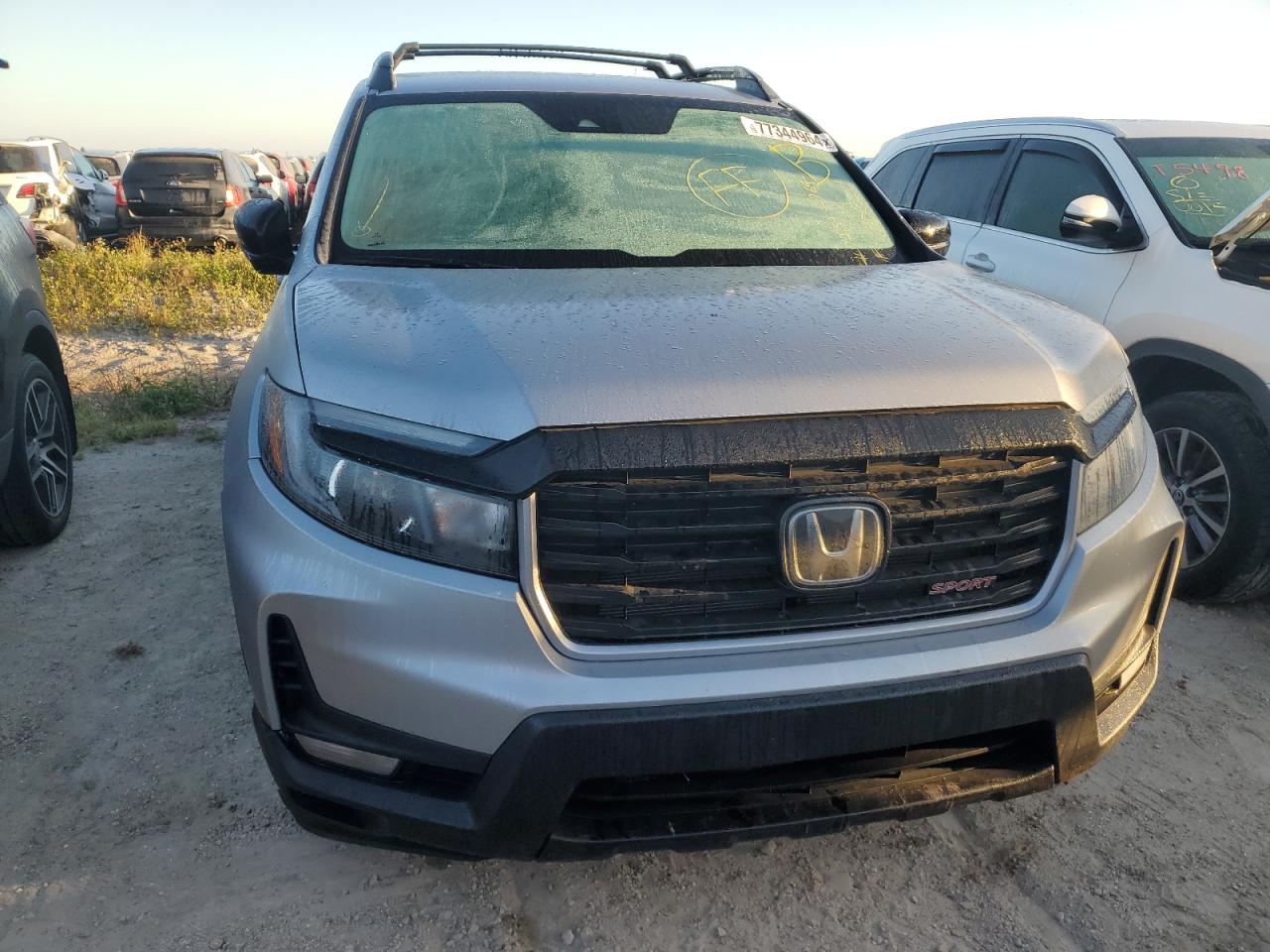 2021 Honda Ridgeline VIN 5FPYK3F19MB004867 Copart auction photo, water/flood damage thumbnail 5