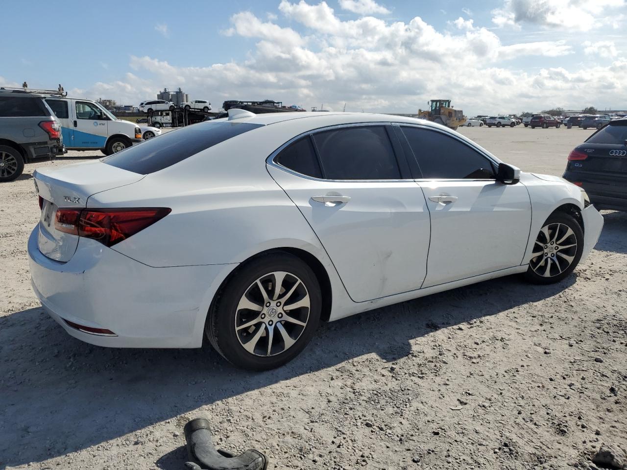 2015 Acura TLX VIN 19UUB1F50FA027580 Copart auction photo, front end damage thumbnail 3