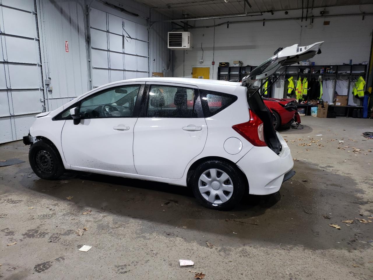 2017 Nissan Versa VIN 3N1CE2CP1HL367350 Copart auction photo, front end / rear end damage thumbnail 2