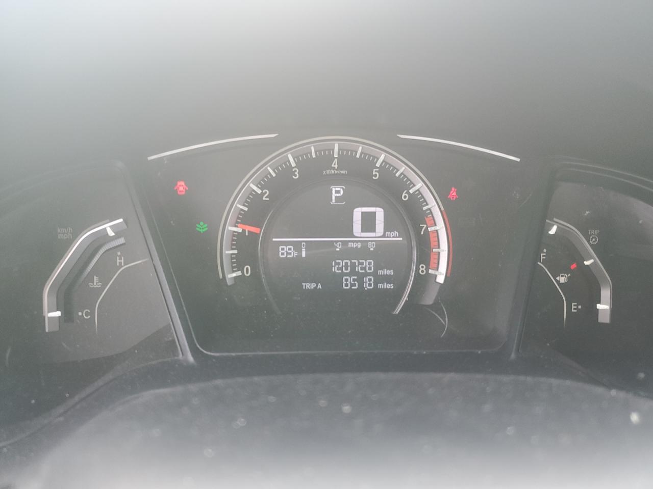 2018 Honda Civic VIN 2HGFC2F51JH531190 Copart auction photo, front end / minor dent/scratches damage thumbnail 9