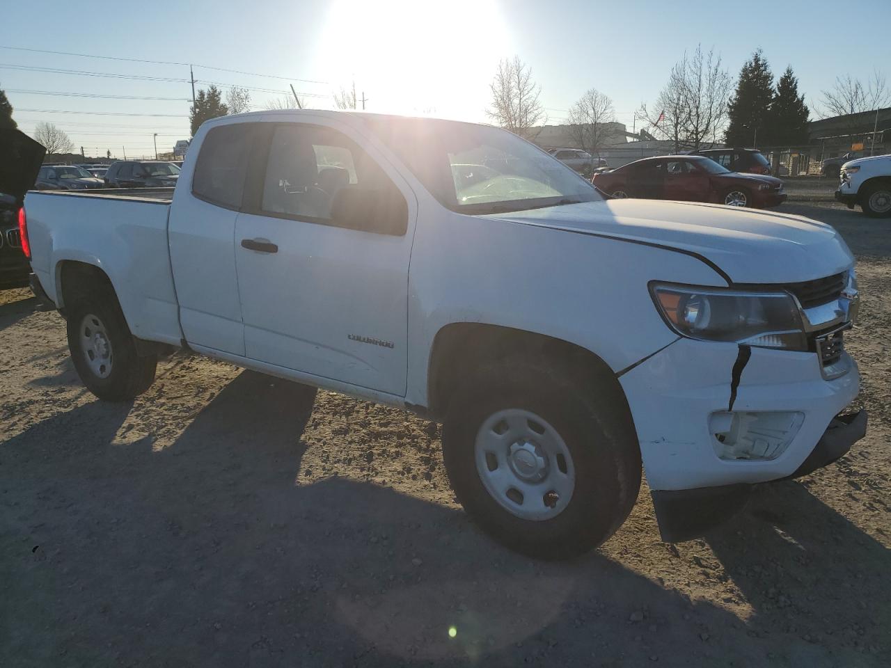 2018 Chevrolet Colorado VIN 1GCHSBEAXJ1167200 Copart auction photo, front end damage thumbnail 4