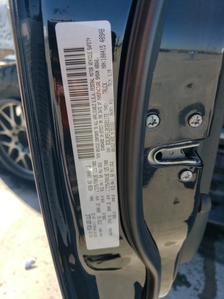 2019 RAM 2500 VIN 3C6UR5FL2KG691172 Copart auction photo, burn damage thumbnail 13