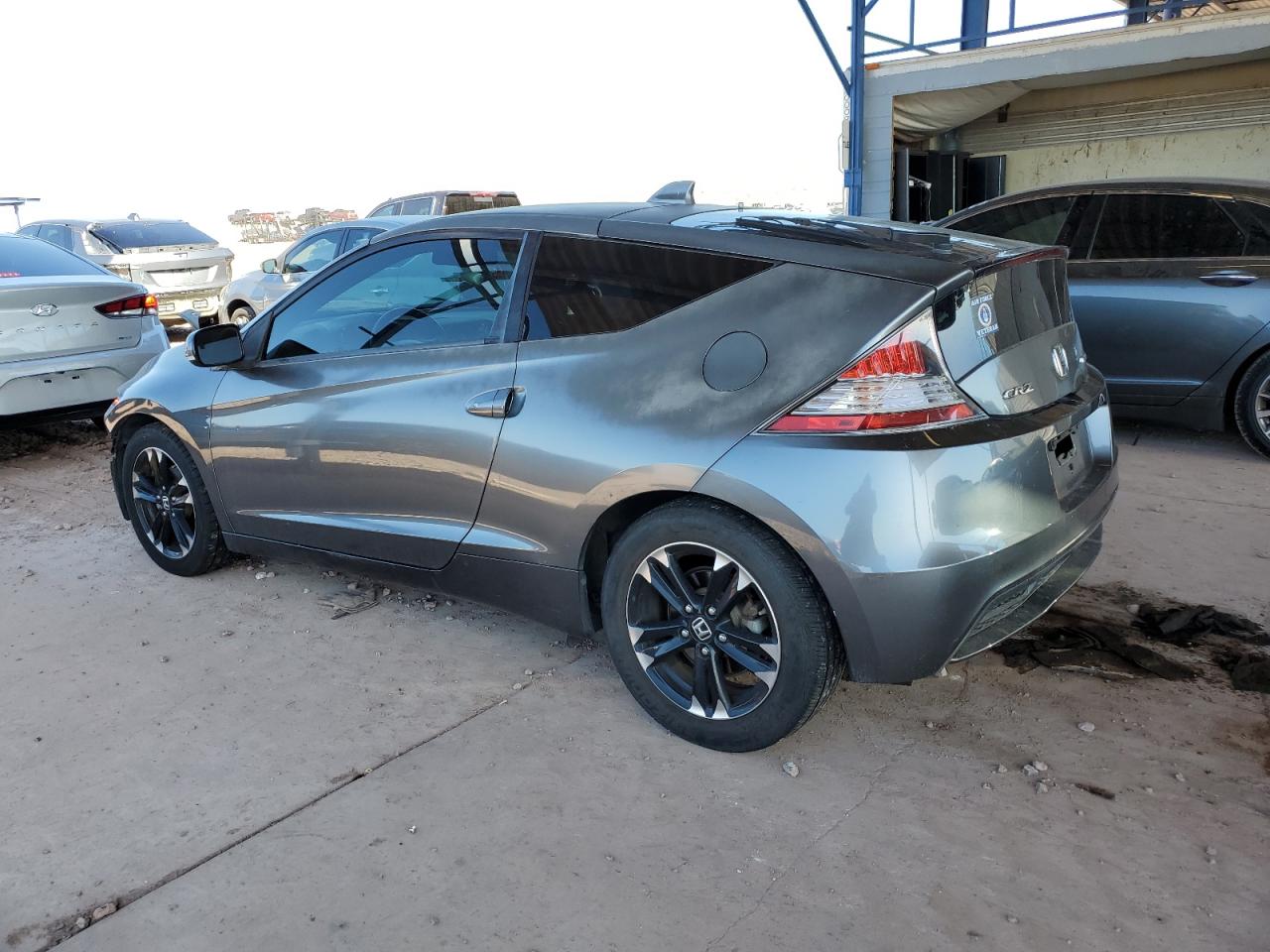 2015 Honda CR-Z VIN JHMZF1D69FS000522 Copart auction photo, front end damage thumbnail 2