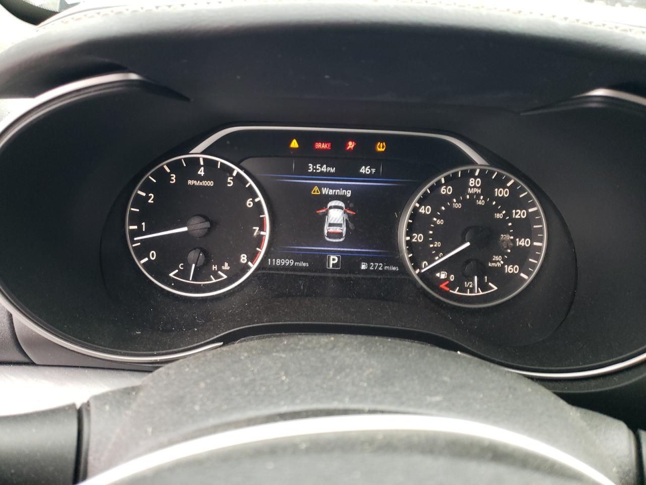 2017 Nissan Maxima VIN 1N4AA6AP5HC413743 Copart auction photo, side / front end damage thumbnail 9