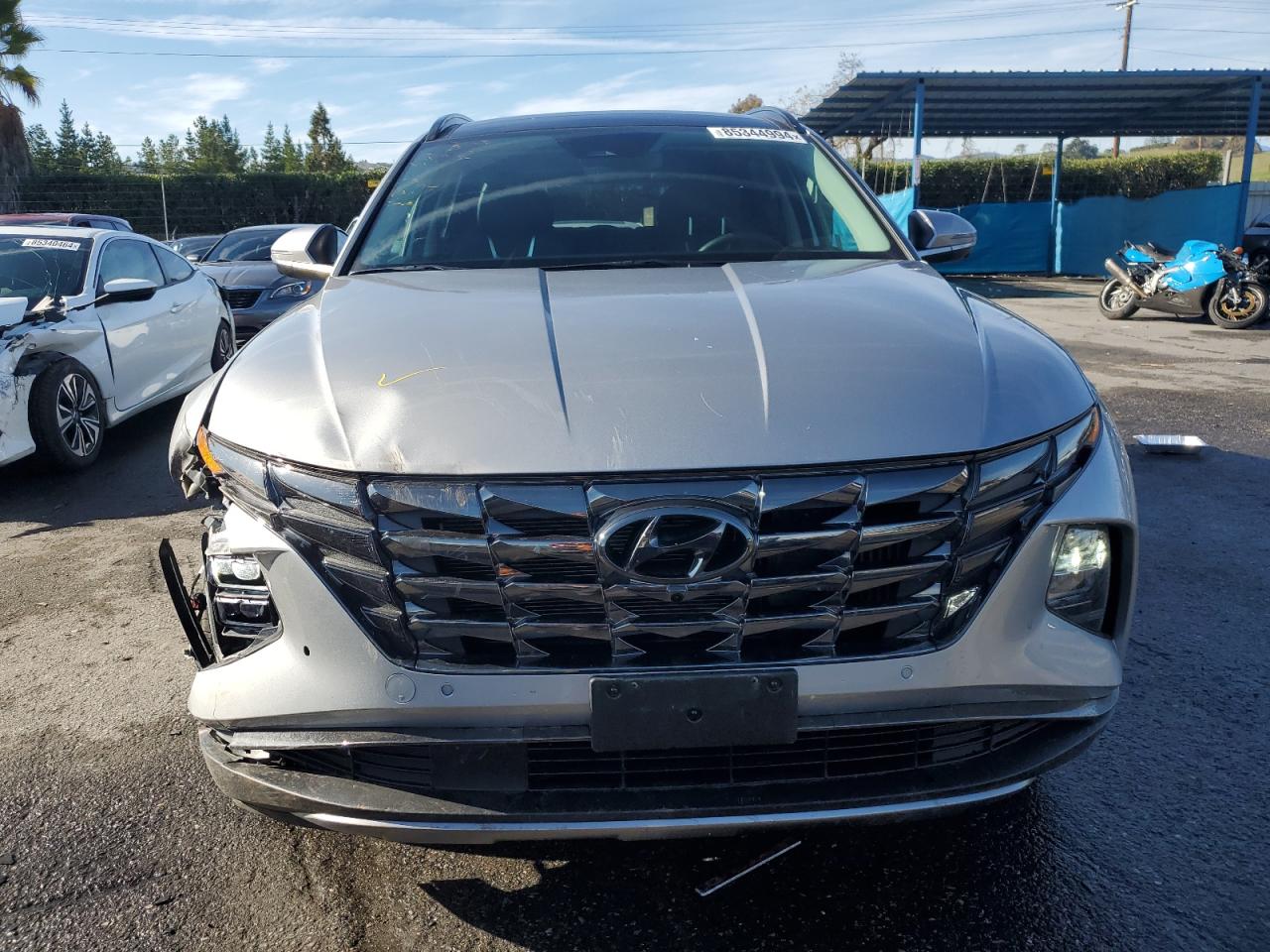 2024 Hyundai Tucson VIN KM8JECD18RU197916 Copart auction photo, all over damage thumbnail 5