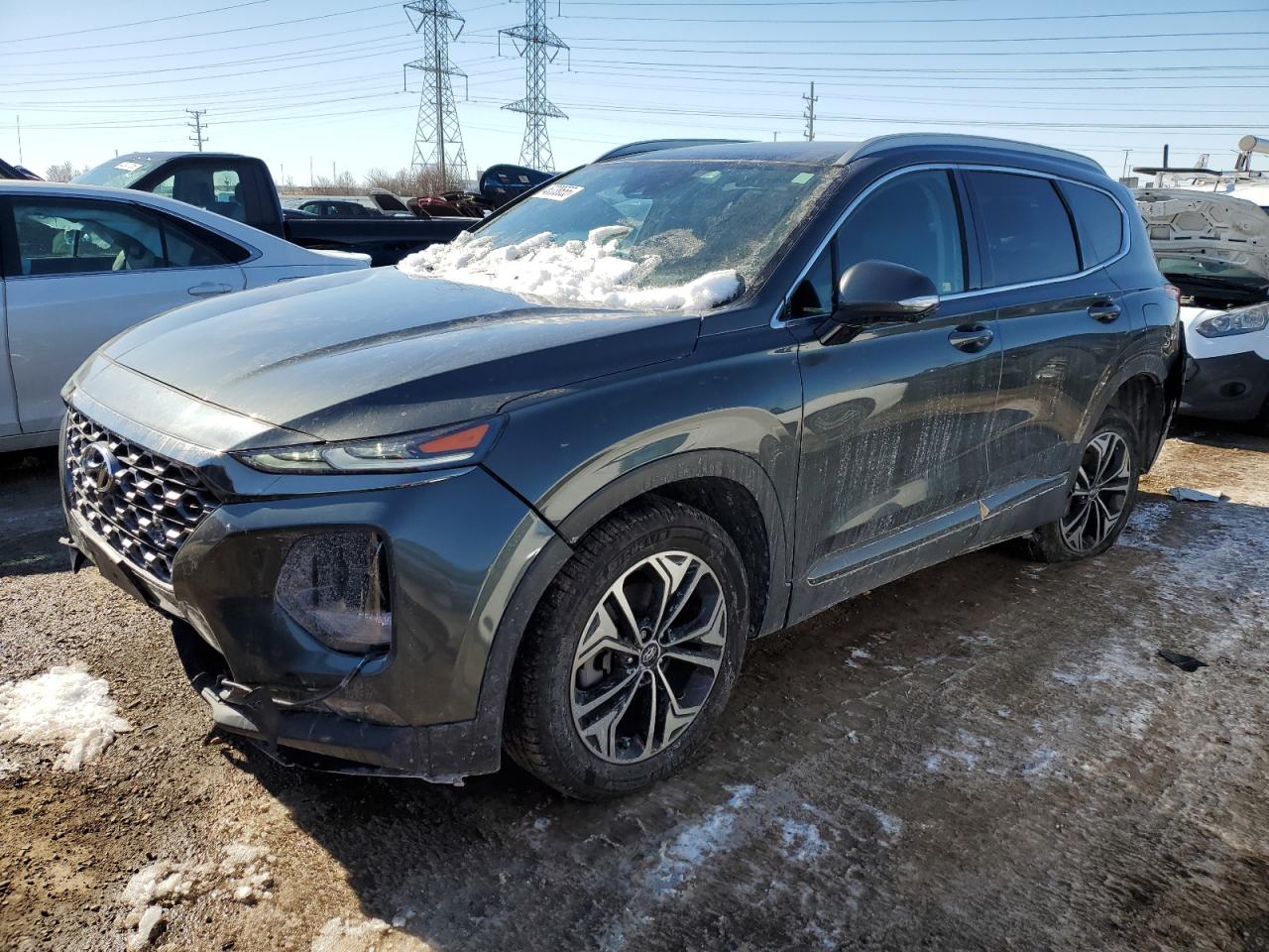 2020 Hyundai Santa Fe VIN 5NMS5CAA0LH221007