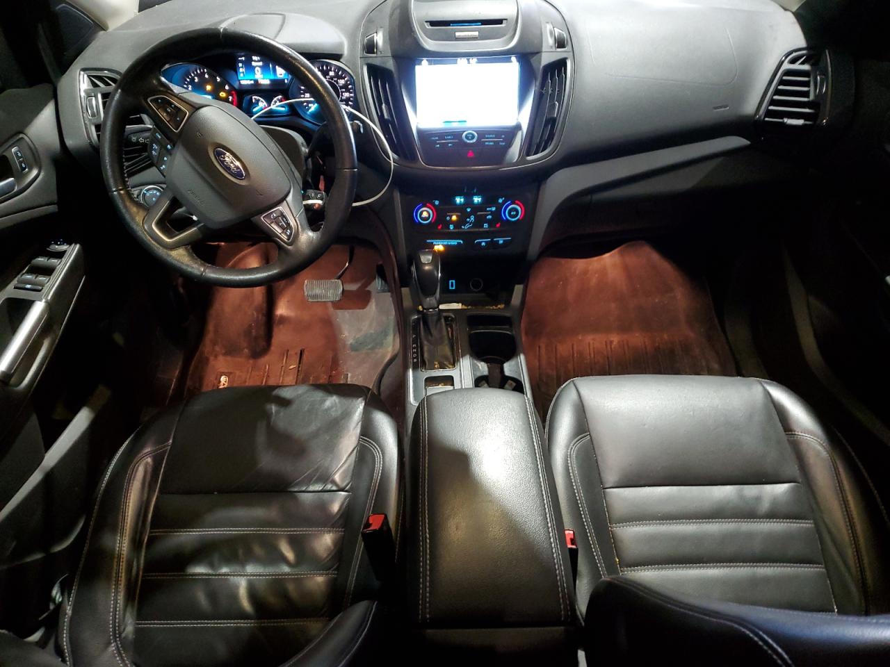 2018 Ford Escape VIN 1FMCU0HD6JUA53140 Copart auction photo, front end damage thumbnail 8