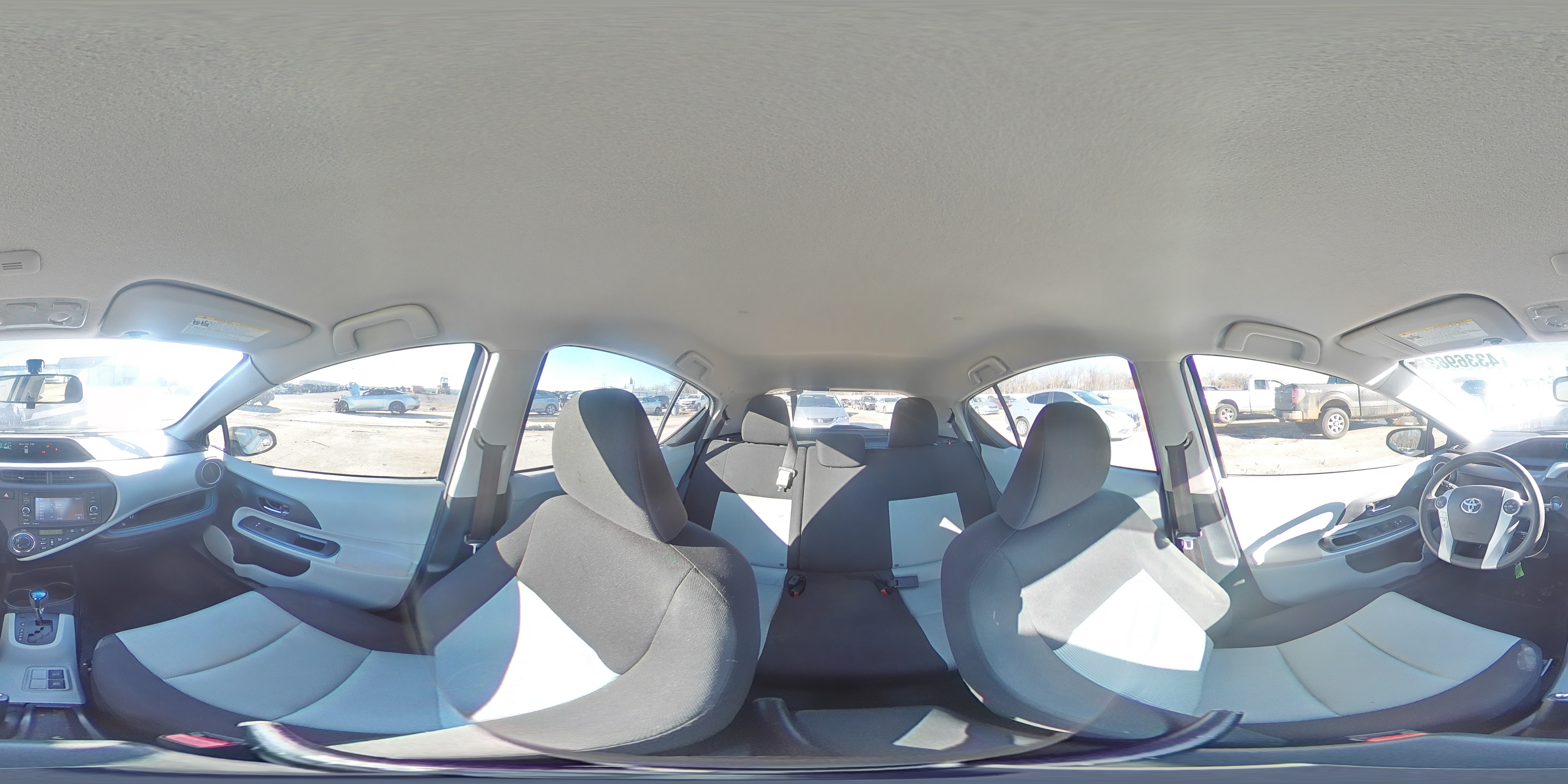 2012 Toyota Prius VIN JTDKDTB37C1524119 Copart auction photo, front end / minor dent/scratches damage thumbnail 13