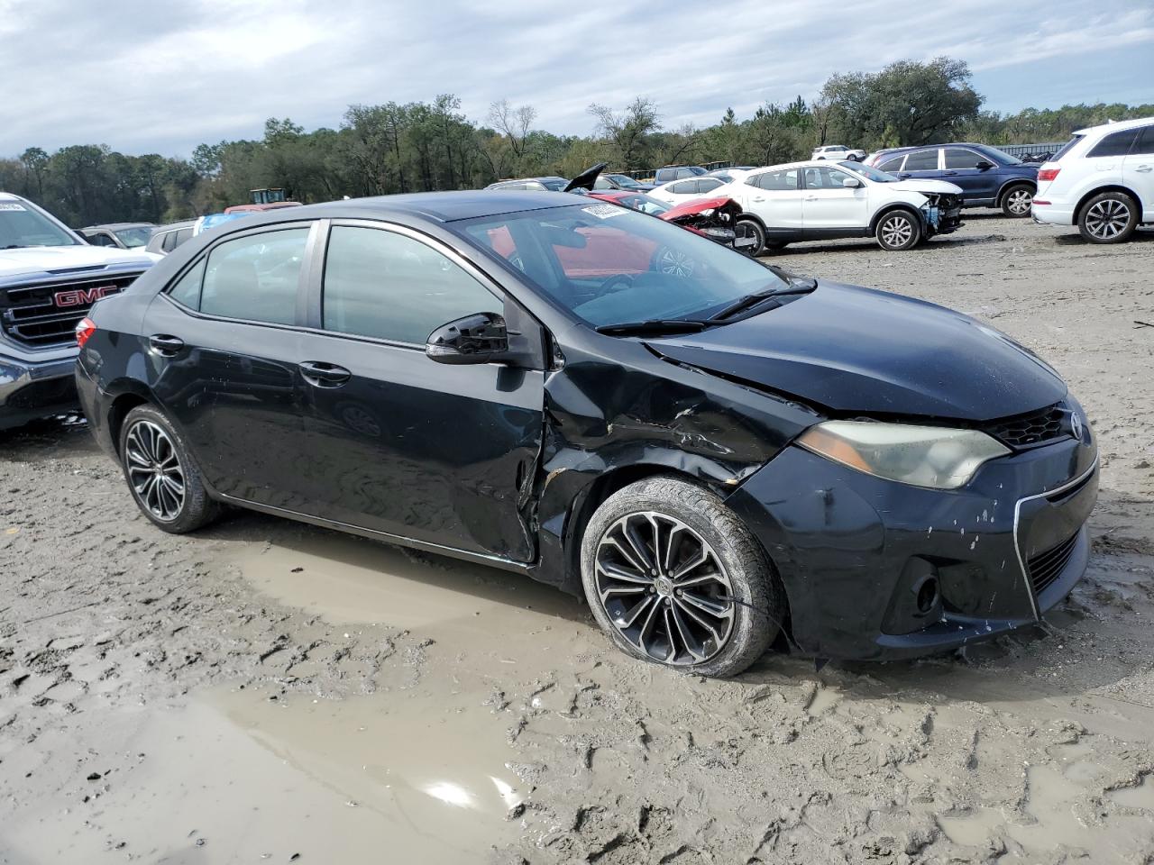 2015 Toyota Corolla VIN 2T1BURHE6FC322044 Copart auction photo, front end damage thumbnail 4