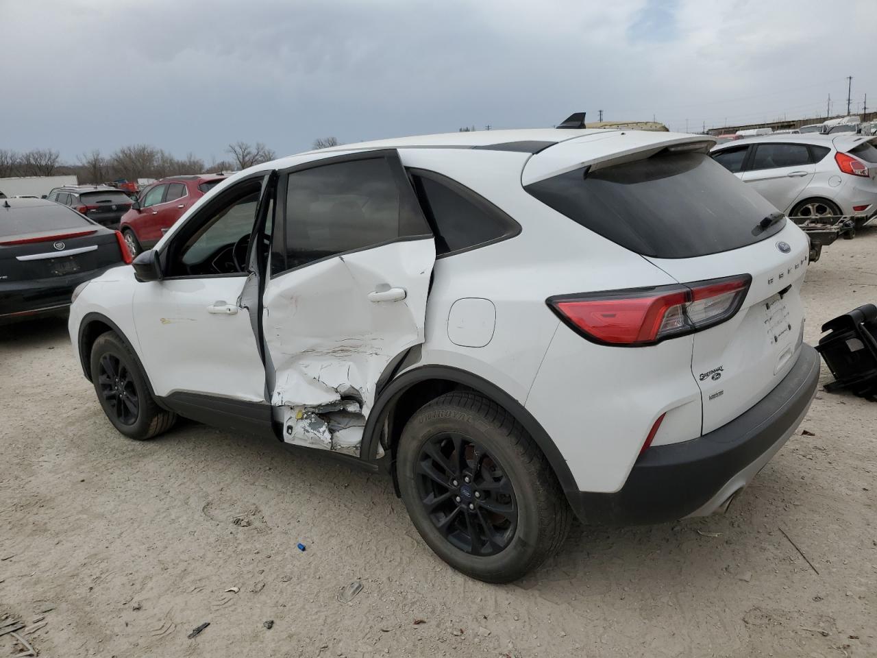 2020 Ford Escape VIN 1FMCU9BZ1LUB10095 Copart auction photo, side damage thumbnail 2