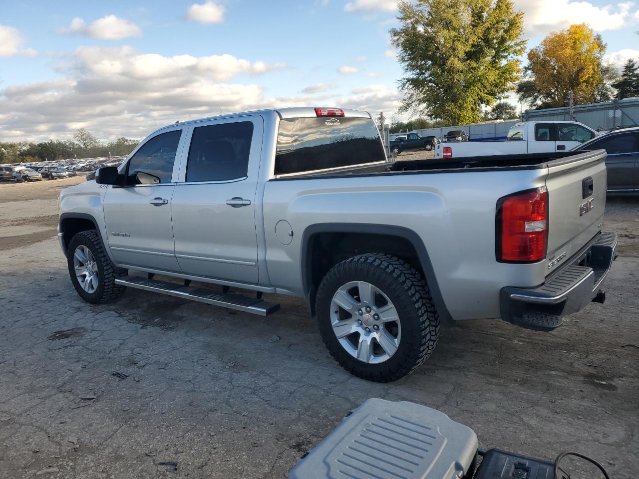 2014 GMC Sierra VIN 3GTU2UEC0EG344159 Copart auction photo, front end / side damage thumbnail 2