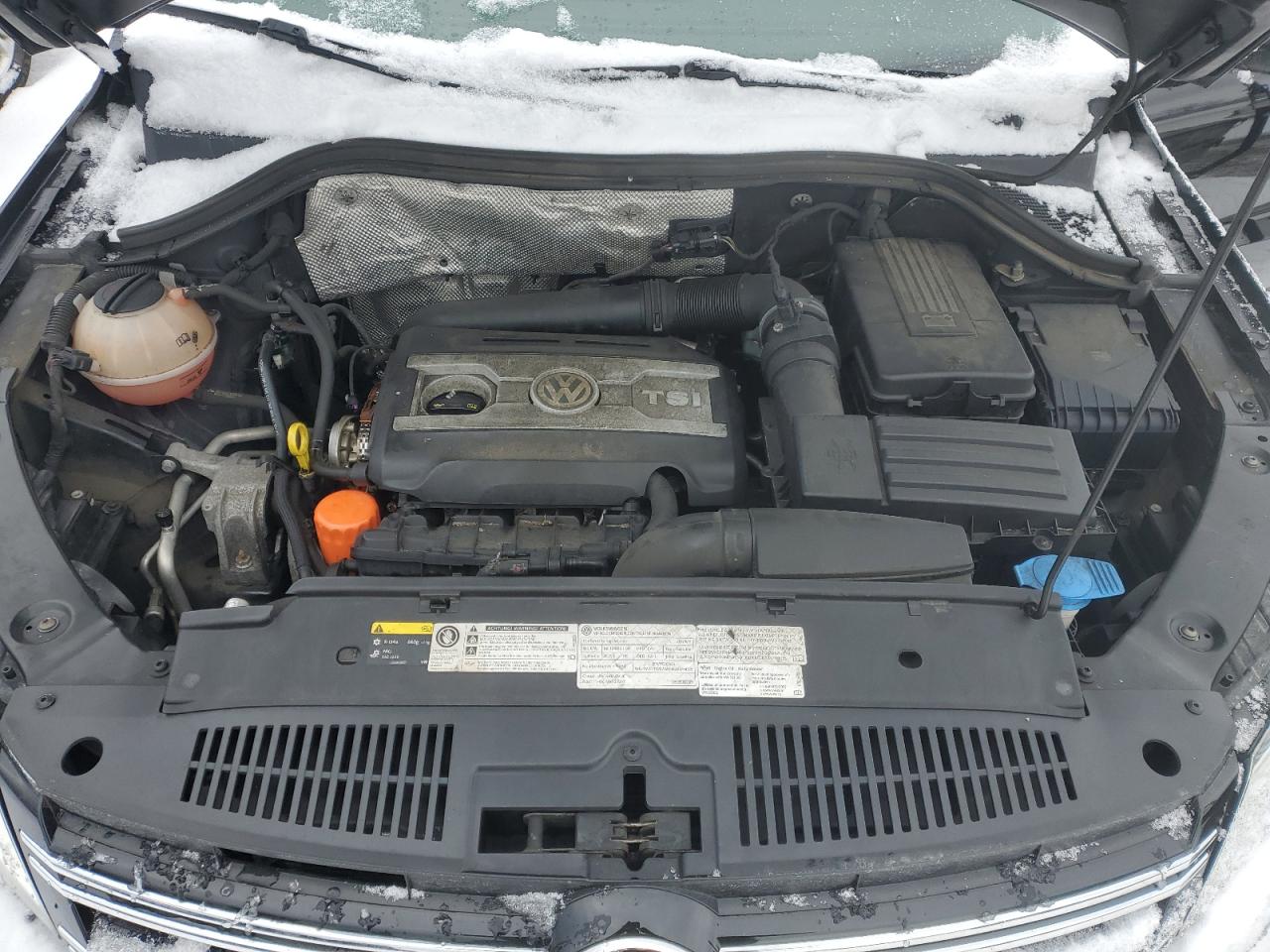 2017 Volkswagen Tiguan VIN WVGMV7AX2HK034024 Copart auction photo, mechanical / side damage thumbnail 12