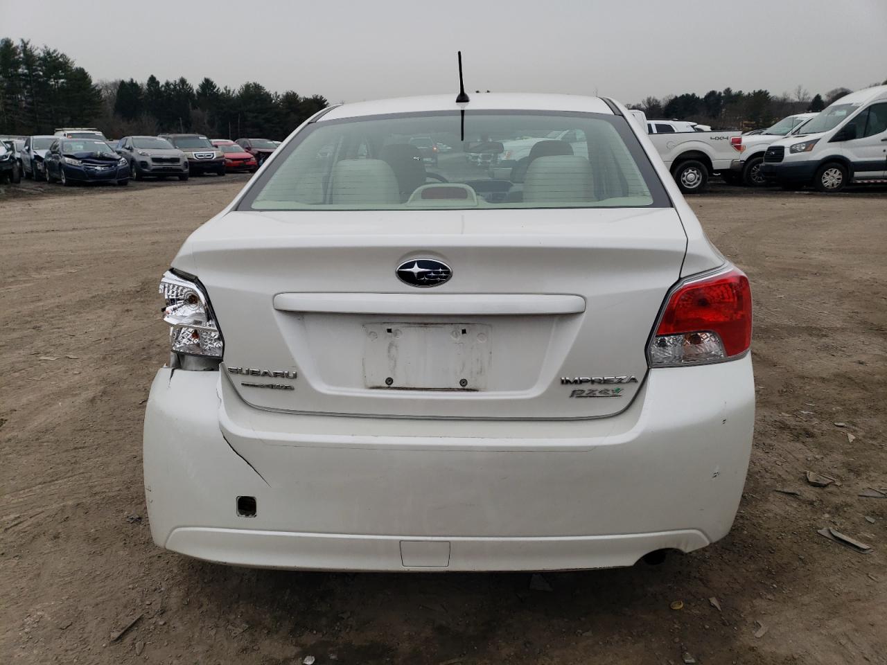 2012 Subaru Impreza VIN JF1GJAC69CH017232 Copart auction photo, rear end / minor dent/scratches damage thumbnail 6