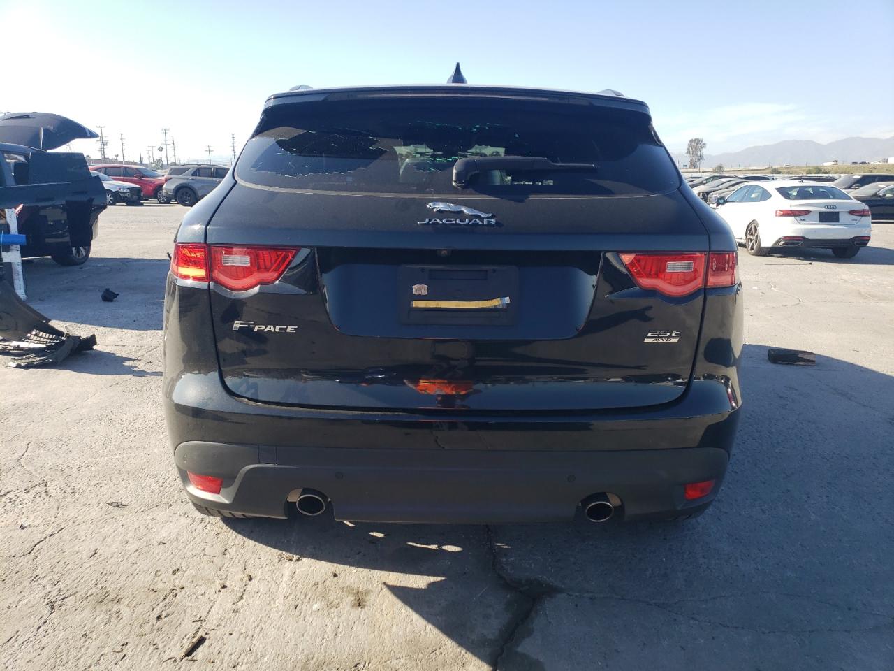 2020 Jaguar F-Pace VIN SADCJ2FX6LA660850 Copart auction photo, front end damage thumbnail 6