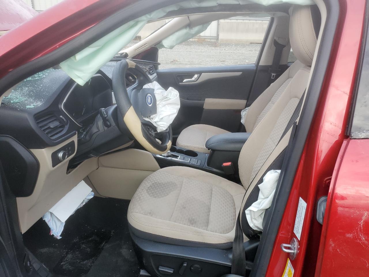 2020 Ford Escape VIN 1FMCU0G63LUA45969 Copart auction photo, rollover damage thumbnail 7