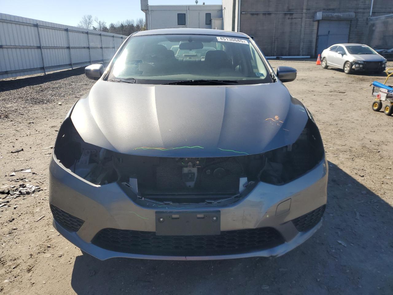 2017 Nissan Sentra VIN 3N1AB7AP0HY366032 Copart auction photo, front end / rear end damage thumbnail 5