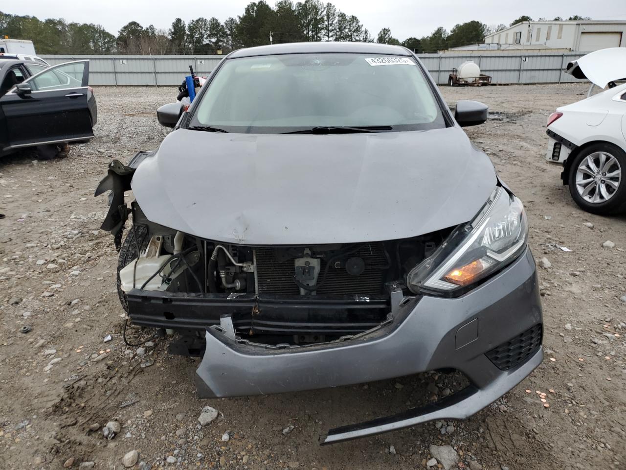 2019 Nissan Sentra VIN 3N1AB7AP9KY346739 Copart auction photo, undercarriage / front end damage thumbnail 5