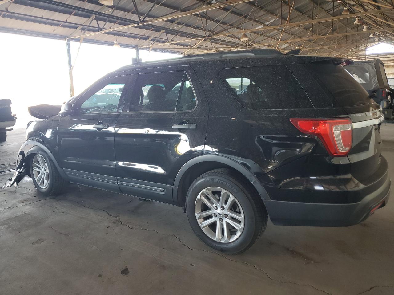 2016 Ford Explorer VIN 1FM5K7B83GGA56717 Copart auction photo, front end damage thumbnail 2