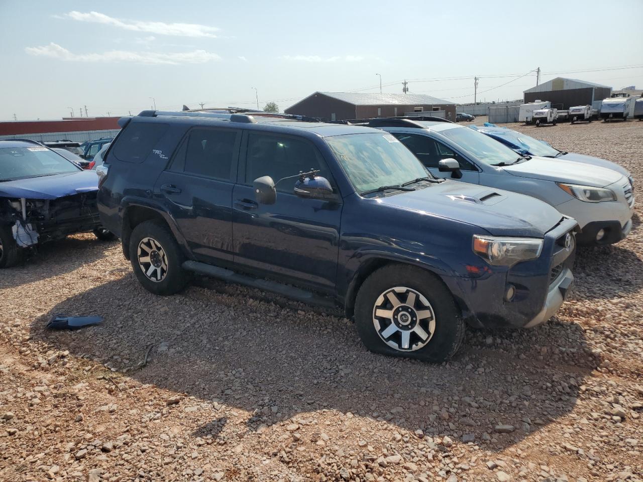 2017 Toyota 4Runner VIN JTEBU5JR4H5424492 Copart auction photo, all over damage thumbnail 4