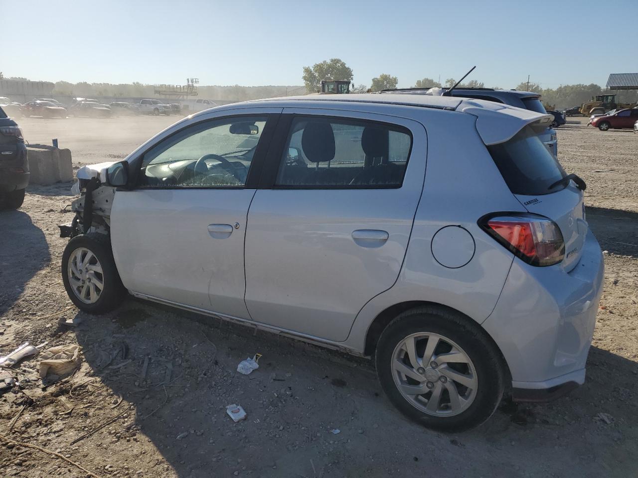 2021 Mitsubishi Mirage VIN ML32AUHJXMH005565 Copart auction photo, front end damage thumbnail 2