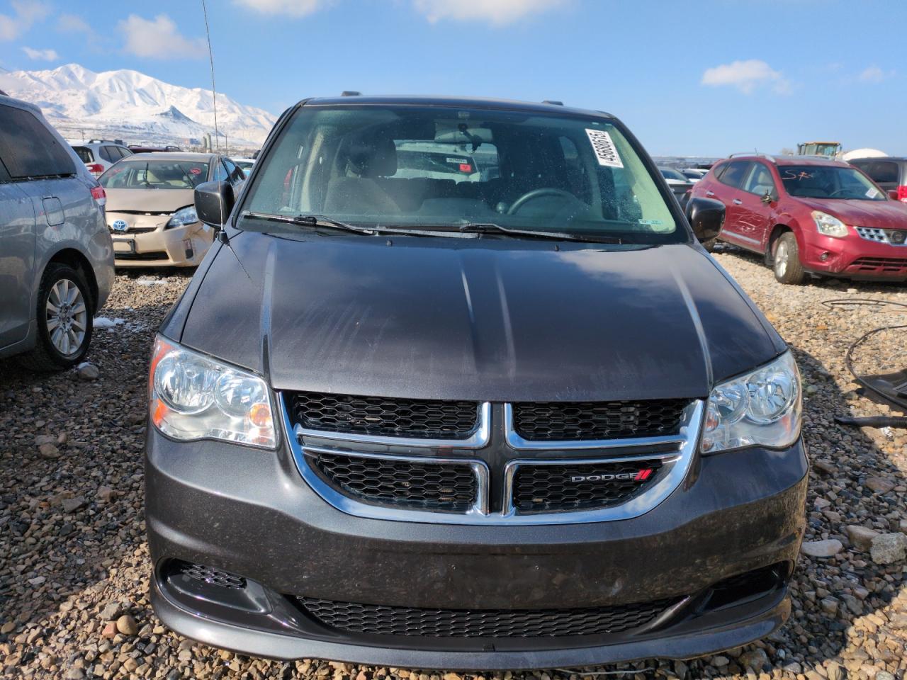 2015 Dodge Caravan VIN 2C4RDGCG5FR744883 Copart auction photo, side damage thumbnail 5
