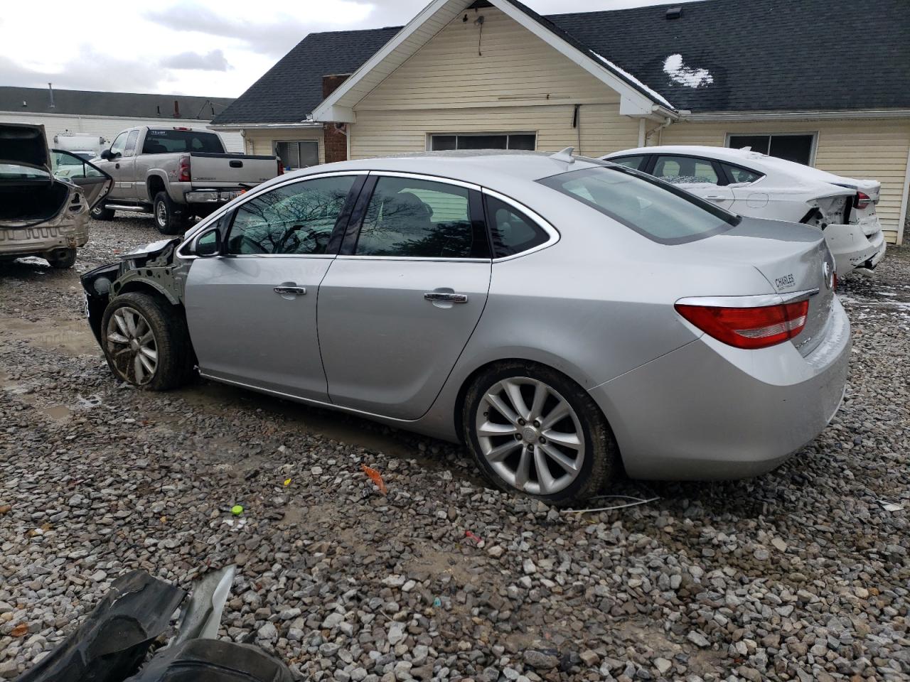 2014 Buick Verano VIN 1G4PP5SK1E4100304 Copart auction photo, front end damage thumbnail 2
