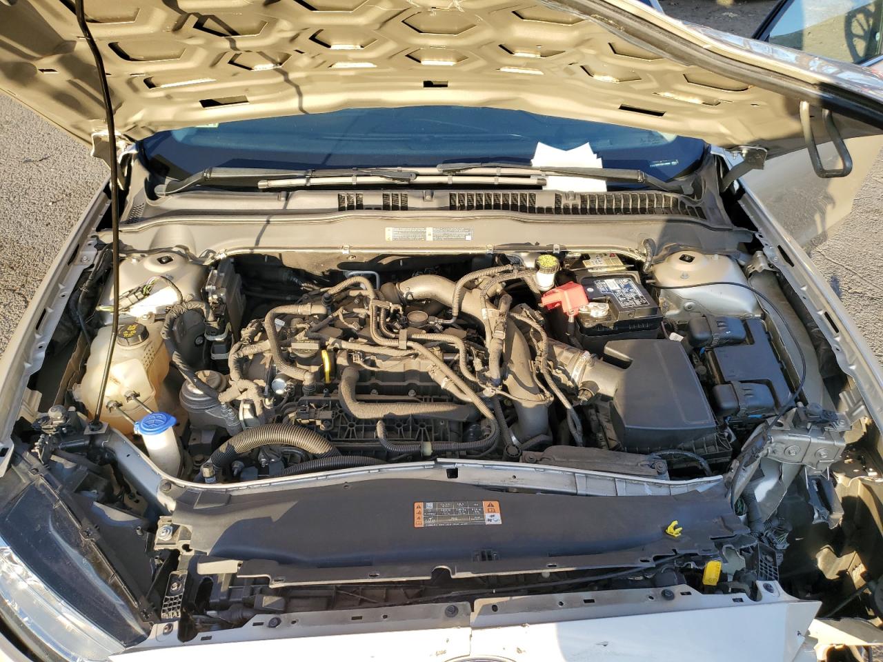 2019 Ford Fusion VIN 3FA6P0HD7KR110890 Copart auction photo, front end / minor dent/scratches damage thumbnail 12