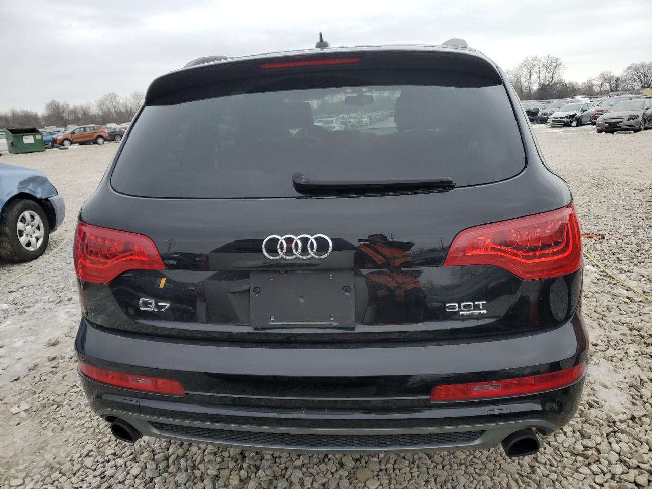 2014 Audi Q7 VIN WA1DGAFE7ED019581 Copart auction photo, front end damage thumbnail 6