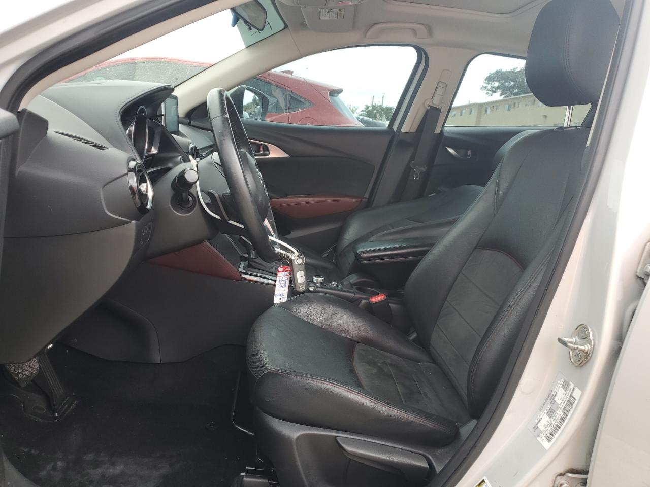 2017 Mazda CX-3 VIN JM1DKFD76H0170333 Copart auction photo, front end damage thumbnail 7