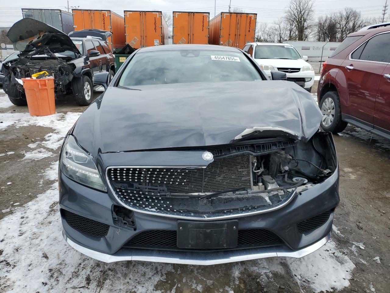 2015 Mercedes-Benz CLC-klasse VIN WDDLJ6HB7FA133768 Copart auction photo, front end damage thumbnail 5