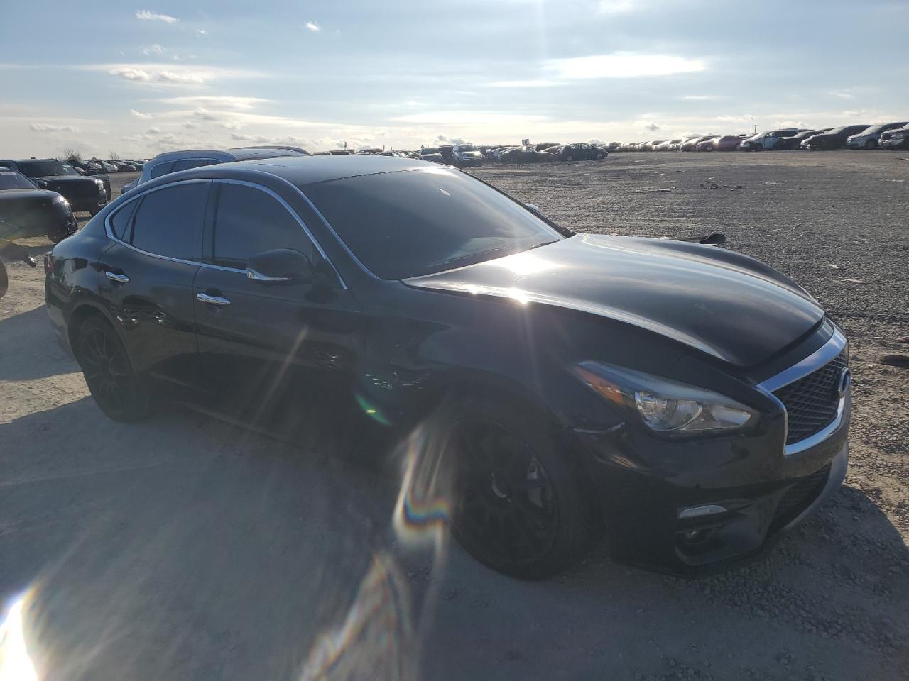 2016 Infiniti Q70 VIN JN1AY1AR4GM190018 Copart auction photo, water/flood damage thumbnail 4